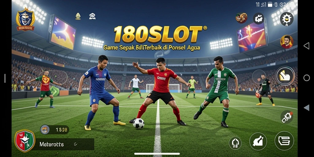 Gameplay seru dalam 180SLOT yang menampilkan momen-momen menegangkan di lapangan.