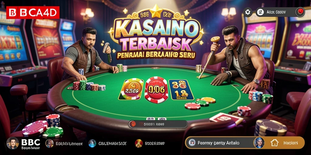 Tampilan gameplay seru dan menarik di BBCA4D, pengalaman Kasino tanpa henti.