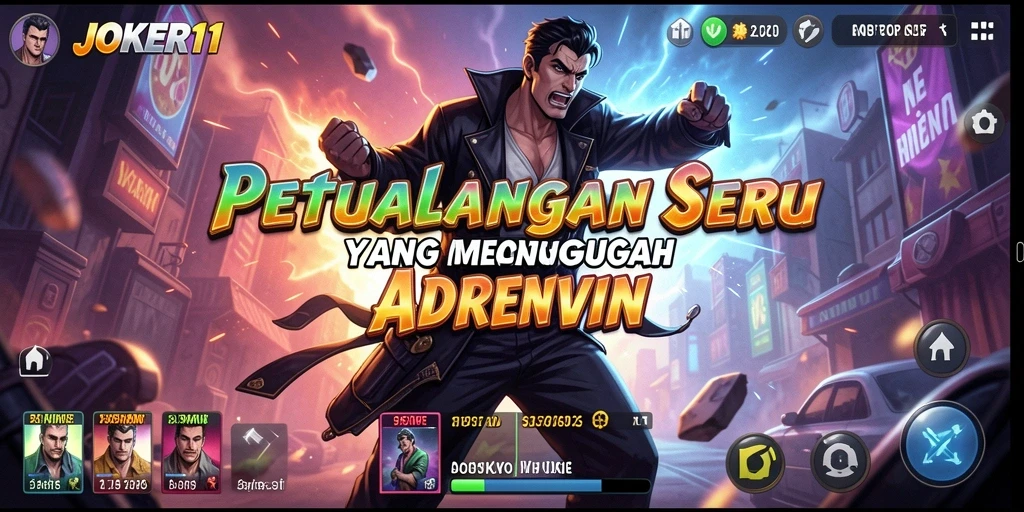Tampilan menarik dari gameplay JOKER11 yang penuh petualangan.