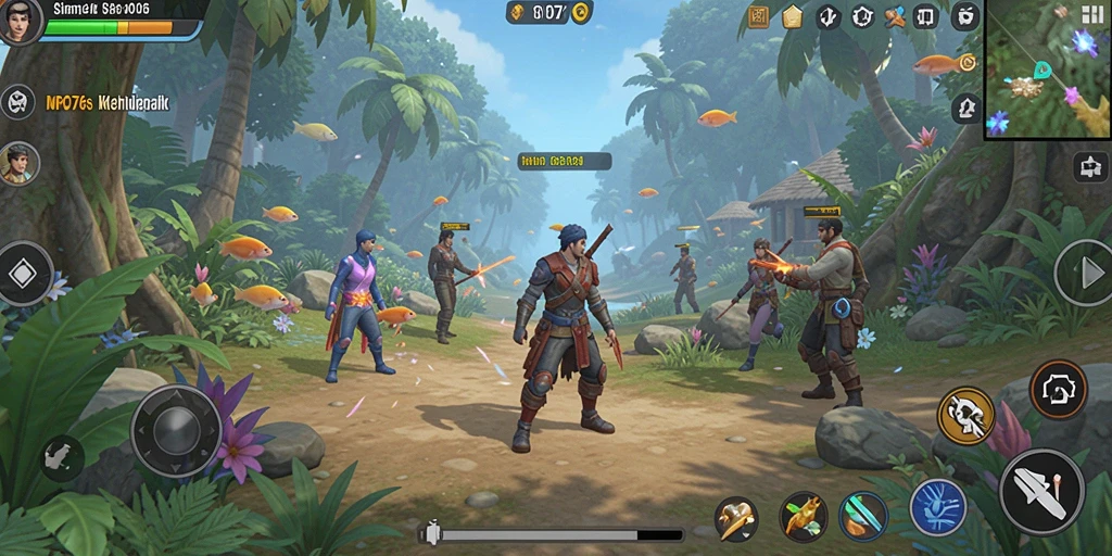 Tampilan utama gameplay MPO76 dengan berbagai aktivitas menarik.