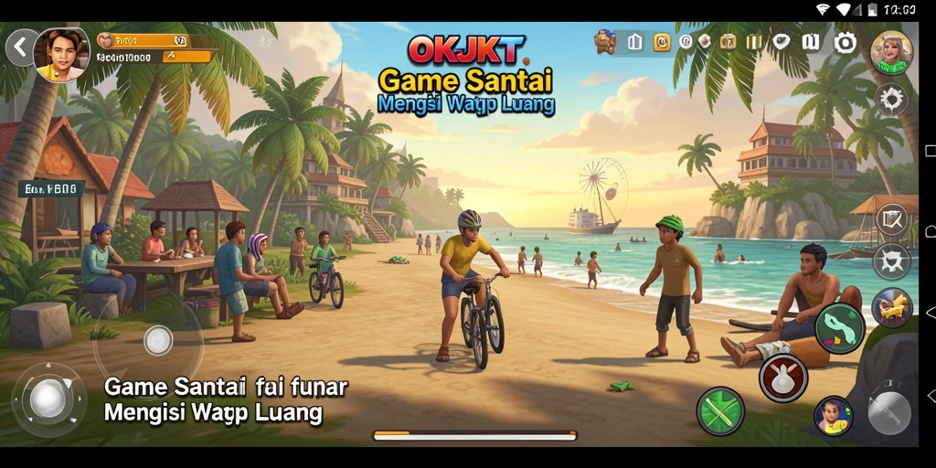 Tampilan gameplay OKJKT yang seru dan interaktif.