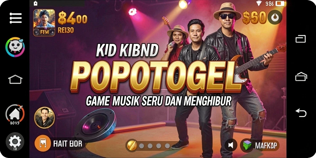 Gameplay seru di POPOTOGEL dengan alunan musik yang menghibur.