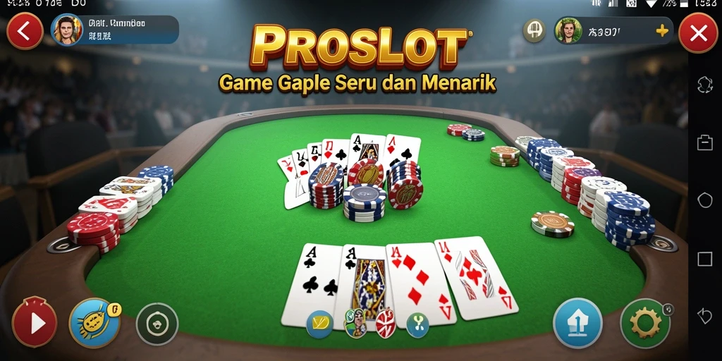 Tampilan gameplay PROSLOT yang seru dan interaktif.