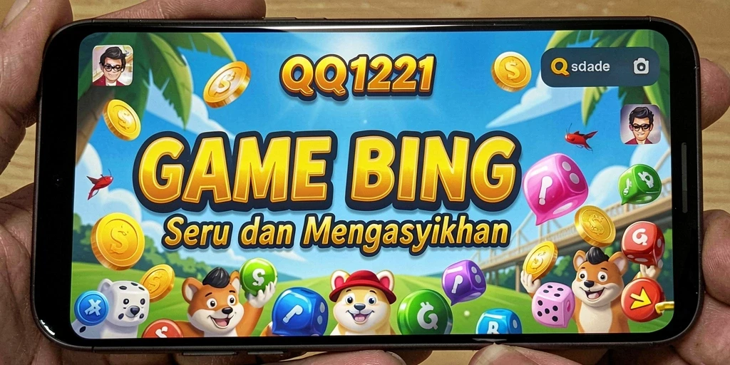 Screenshot gameplay QQ1221 menampilkan momen seru permainan Bingo.