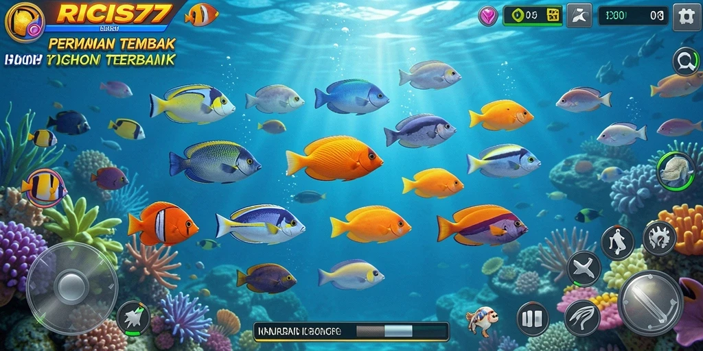Tampilan gameplay RICIS77 yang seru dan menantang