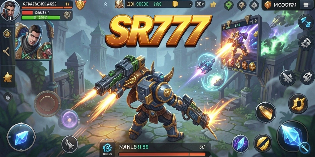 Tangkapan layar gameplay <strong>SR777</strong> yang menunjukkan pertempuran strategis yang mendebarkan.