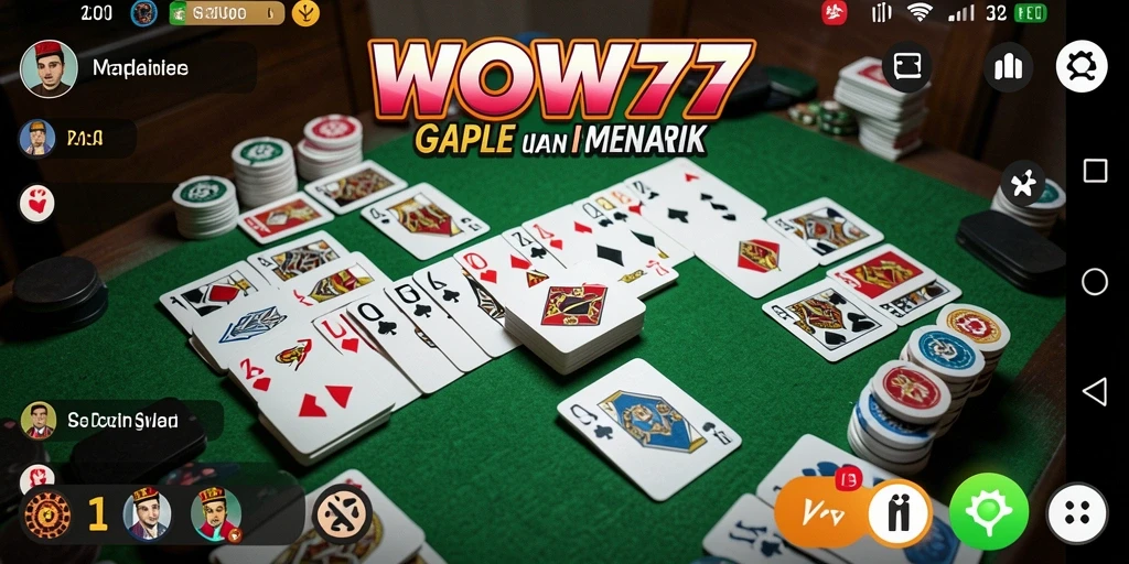 Tampilan gameplay WOW77 yang menarik dan penuh warna.