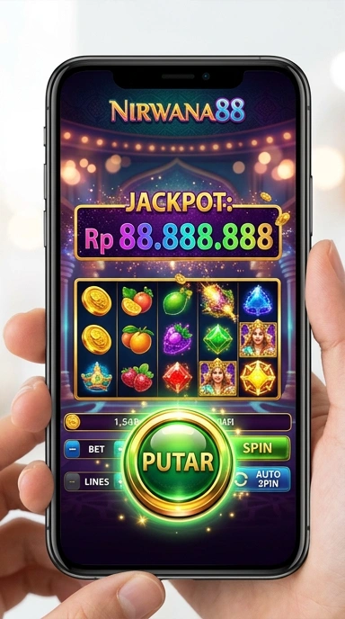 Tampilan antarmuka sederhana dari aplikasi nirwana88.